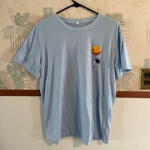 Light Blue Astronaut Shirt